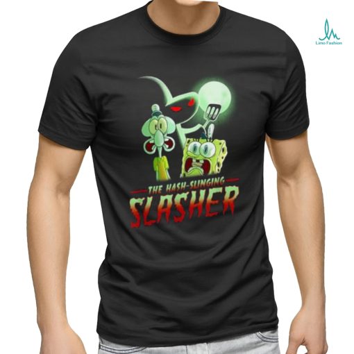 SpongeBob SquarePants The Hash Slinging Slasher Spooky T Shirt