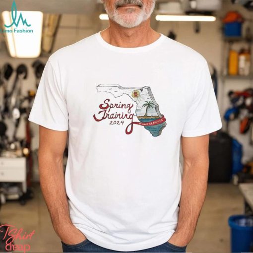 St Louis Cardinals Tiny Turnip 2024 Spring Training Grapefruit League T Shirt