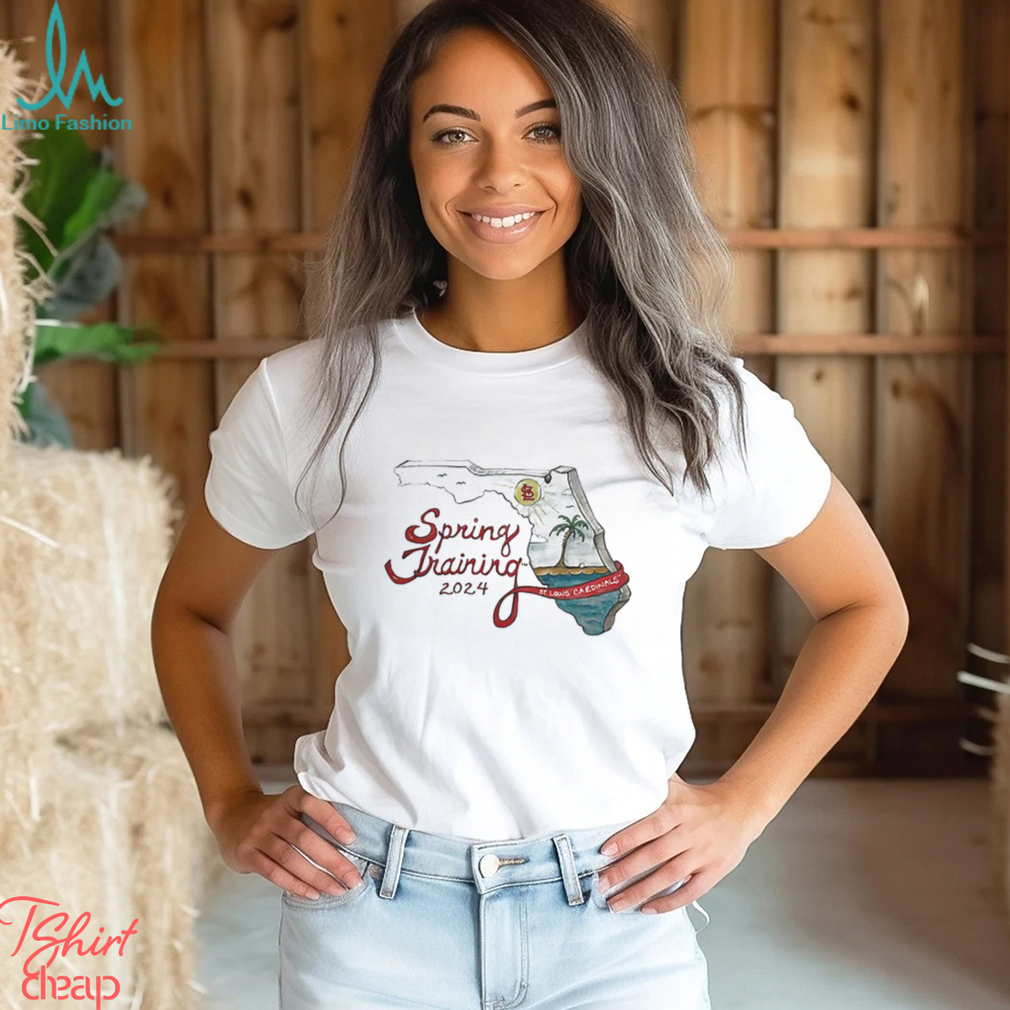 St Louis Cardinals Tiny Turnip 2024 Spring Training Grapefruit League T Shirt St Louis Cardinals Tiny Turnip 2024 Spring Training Grapefruit League T Shirt
