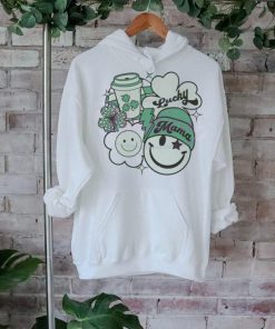 St Patricks Day Lucky Mama Shamrock shirt