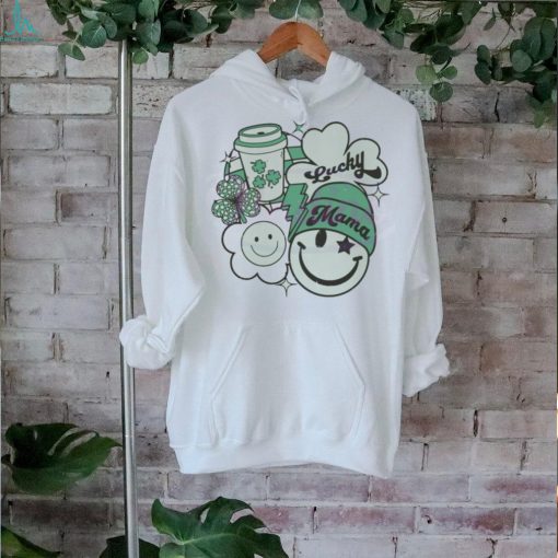 St Patricks Day Lucky Mama Shamrock shirt