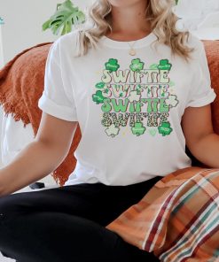 St Patricks Day Swiftie Albums Shamrock shirt