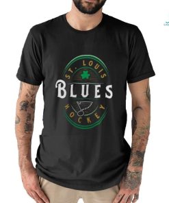 St. Louis Blues Fanatics Branded St. Patrick's Day Forever Lucky T Shirt