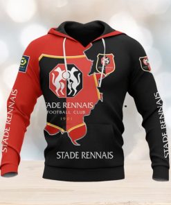 Stade Rennais F.C Printing Hoodie, For Men And Women