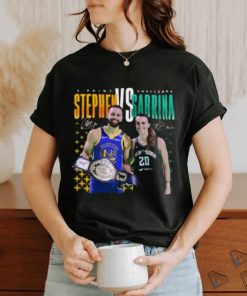 Steph Curry Sabrina Ionescu T shirt