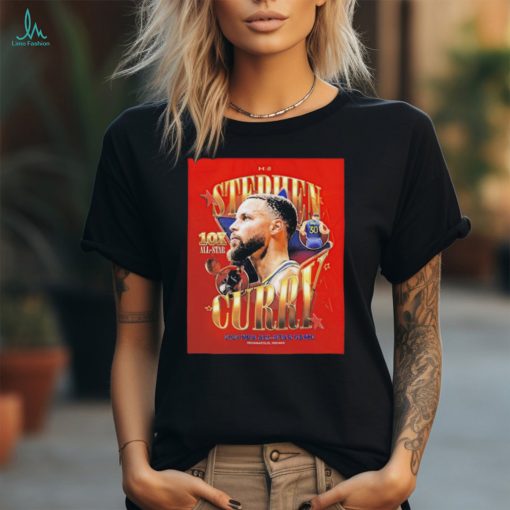 Stephen Curry 10x All Star 2024 NBA All Star Game shirt