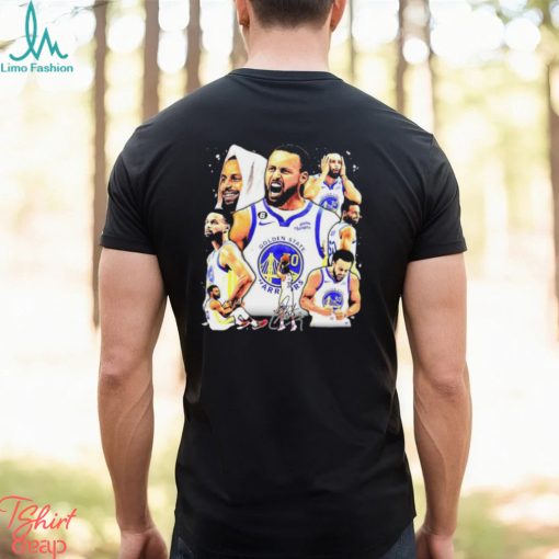 Stephen Curry Golden State Warriors signature vintage graphic shirt