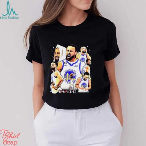 Stephen Curry Golden State Warriors signature vintage graphic shirt