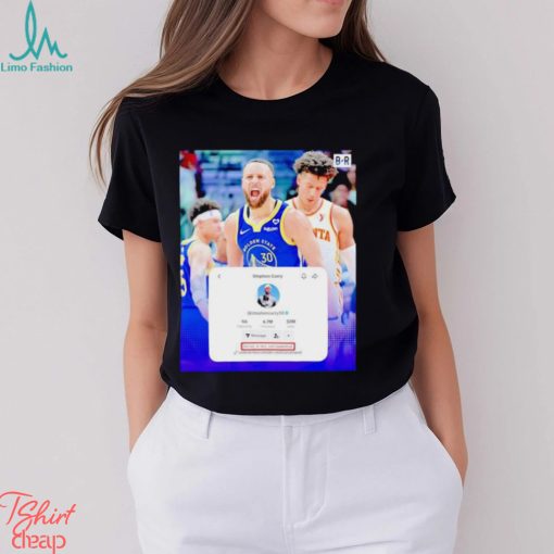 Stephen Curry TikTok bio did not in fact ruin basketball shirt