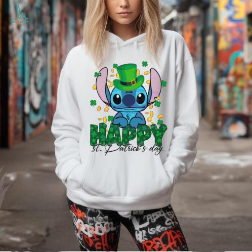 Stitch Happy St Patricks Day shirt