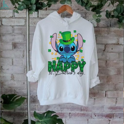 Stitch Happy St Patricks Day shirt