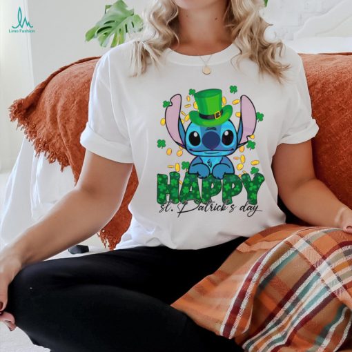 Stitch Happy St Patricks Day shirt