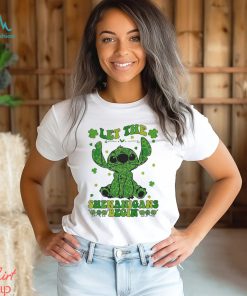 Stitch Let The Shenanigans Begin St. Patrick’s Day Shirt