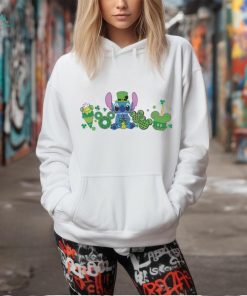 Stitch Patricks Day Snack Shamrock shirt