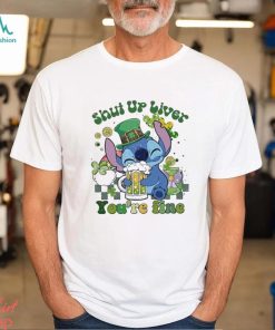 Stitch Shut Up Liver St. Patrick’s Day 2024 Shirt