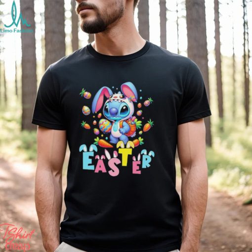 Stitch easter happy easter day shirt