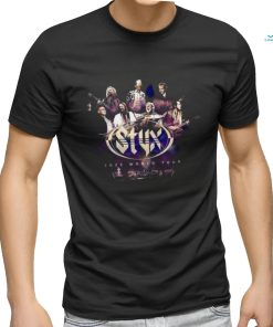 Styx 2024 Tour Shirt Fall Band Fan Sweatshirt T Shirt