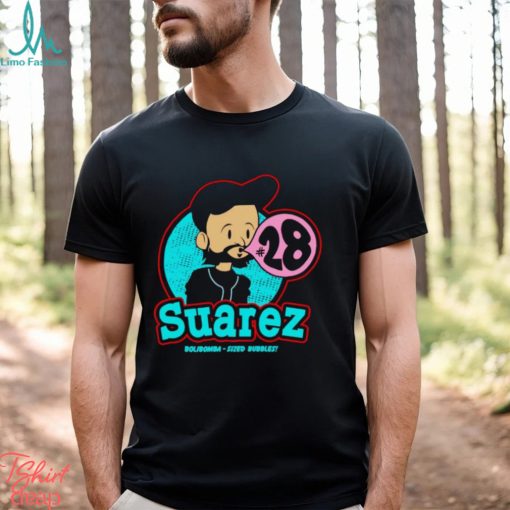 Suarez Bubblegum cartoon shirt