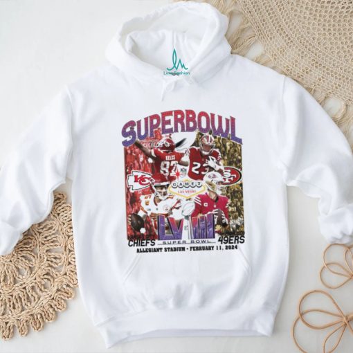 Super Bowl 24 Kansas City Chiefs vs San Francisco 49ers shirt