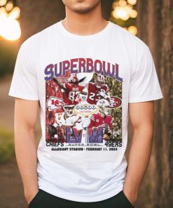 Super Bowl 24 Kansas City Chiefs vs San Francisco 49ers shirt