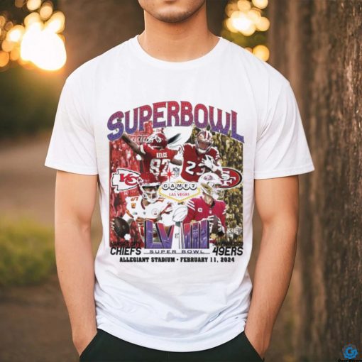 Super Bowl 24 Kansas City Chiefs vs San Francisco 49ers shirt