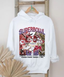 Super Bowl 24 Kansas City Chiefs vs San Francisco 49ers shirt