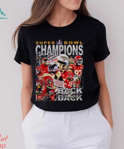 Super Bowl LVIII Kansas City Chiefs back to back 2024 shirt