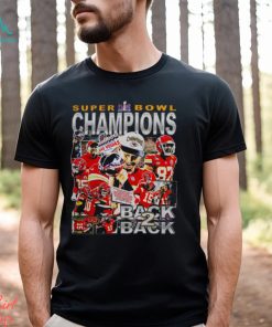 Super Bowl LVIII Kansas City Chiefs back to back 2024 shirt