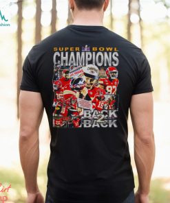 Super Bowl LVIII Kansas City Chiefs back to back 2024 shirt