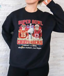 Super Bowl LVIII Kansas City vs San Francisco Feb 11 2024 Las Vegas Shirt