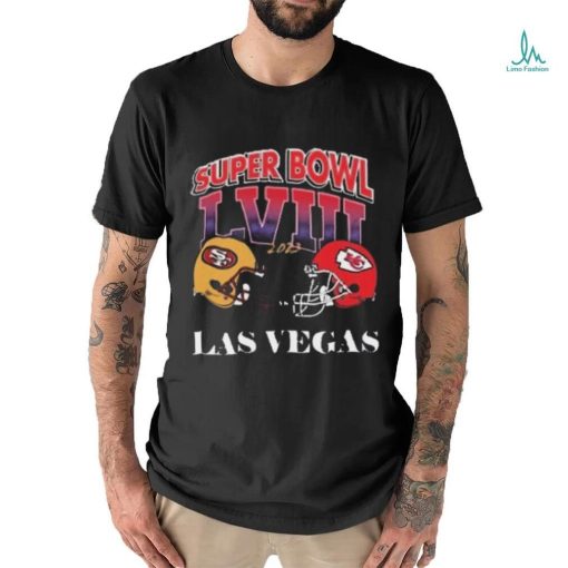 Super Bowl LVIII Las Vegas 2023 Kansas City Chiefs Vs San Francisco 49ers Shirt