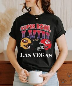 Super Bowl LVIII Las Vegas 2023 Kansas City Chiefs Vs San Francisco 49ers Shirt
