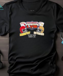 Super Bowl LVIII Las Vegas Kansas City Chiefs vs San Francisco 49ers shirt