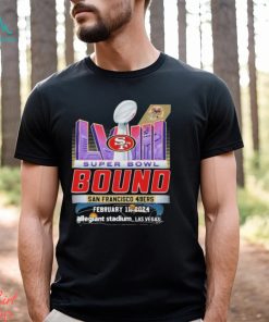 Super Bowl LVIII The Bound San Francisco 49ers February 11, 2024 Allegiant Stadium, Las Vegas Shirt