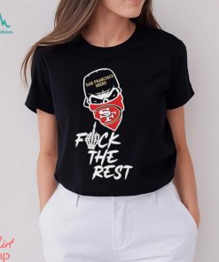 Super Bowl Lviii San Francisco 49Ers Skull Fuck the Rest Shirt