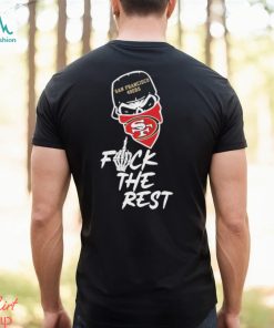 Super Bowl Lviii San Francisco 49Ers Skull Fuck the Rest Shirt