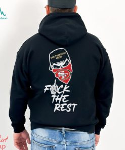 Super Bowl Lviii San Francisco 49Ers Skull Fuck the Rest Shirt