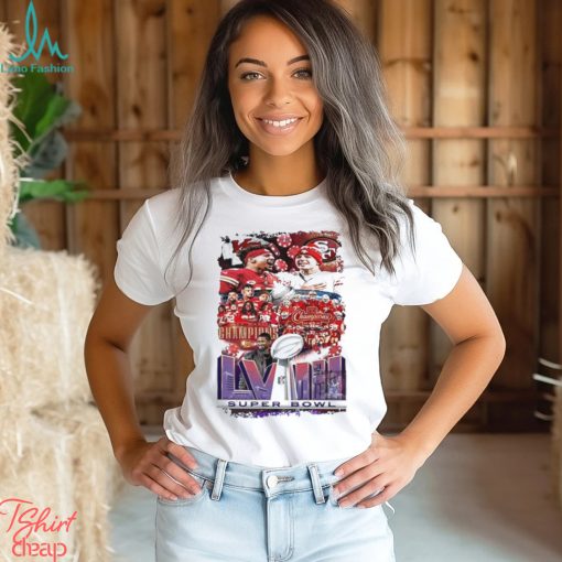 Super Bowl Lviii San Francisco 49ers Vs Kansas City Chiefs Mathup Usher Show Shirt