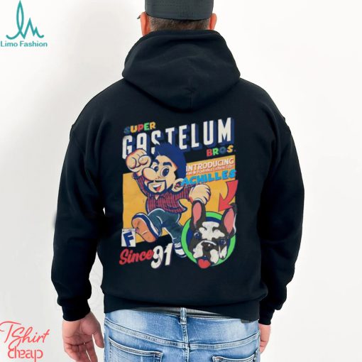 Super Gastelum Bros introducing a new playable characteri achilles shirt