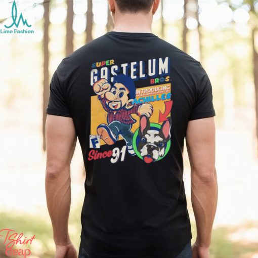 Super Gastelum Bros introducing a new playable characteri achilles shirt