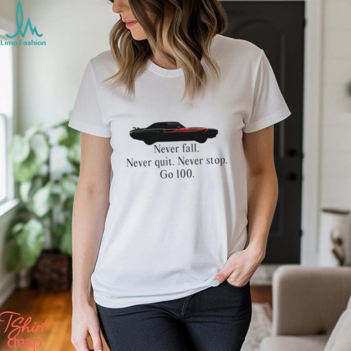 Superm Never Fall Never Quit Never Stop Go 100 T Shirt