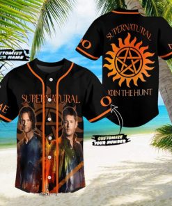 Supernatural Join The Hunt Custom Baseball Jersey