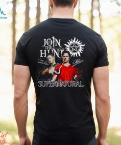 Supernatural Rare TV Merch tee tshirt Join hunt road so far Black