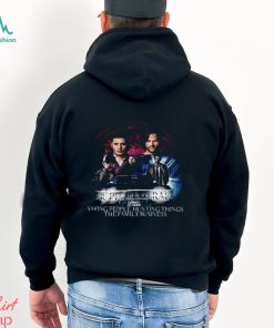 Supernatural Saying People Hunting Things The Family Business T Shirt