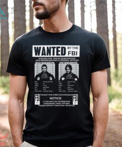 Supernatural Wanted By The Fbi T Shirt