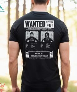 Supernatural Wanted By The Fbi T Shirt