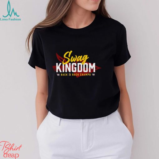 Swag Kingdom back to back Champs 2022 2023 shirt