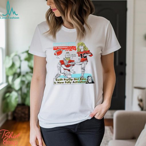 Swift Kelce for President 2024 shirt