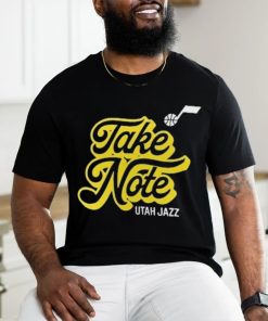 Take Note Utah Jazz Basketball Shirt