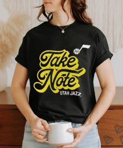 Take Note Utah Jazz Basketball Shirt